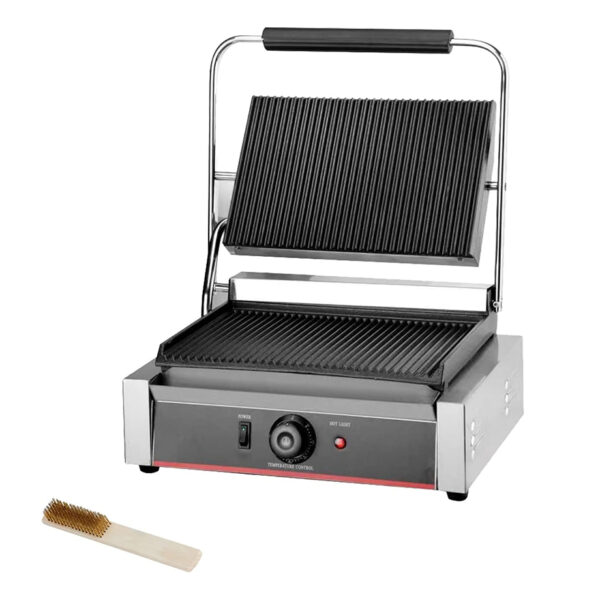 Panini grill - ribbed