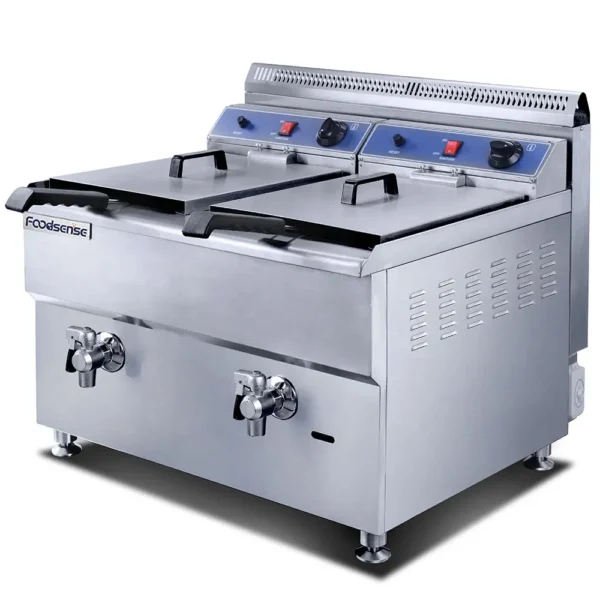 Double Basket Gas Fryer PKHR.GF 18-2