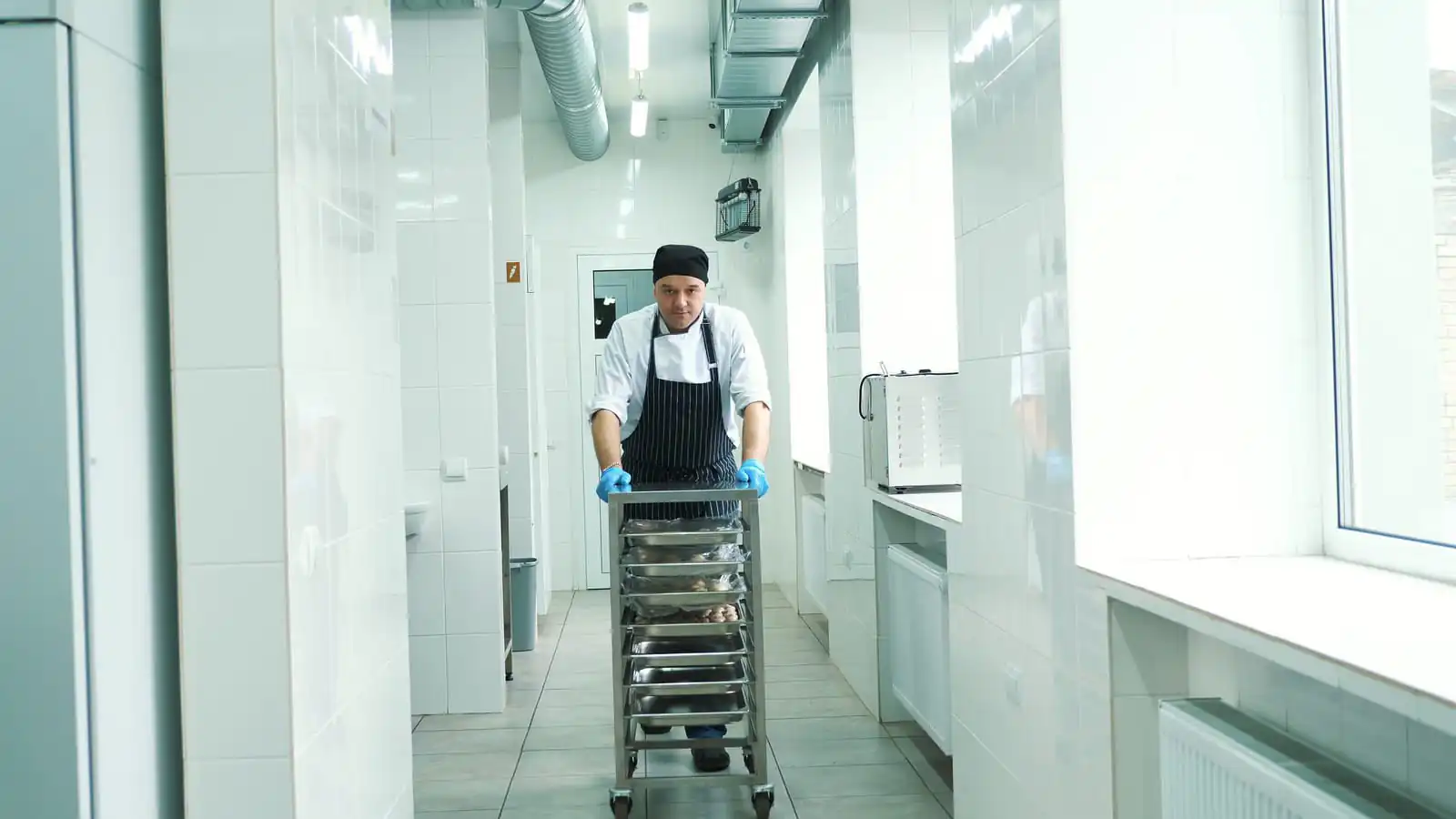Smart kitchen technology integration for hotel operations